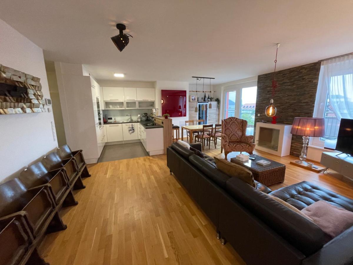Penthouse Wohnung Am Radweg Mit Dachterasse Waidhofen an der Thaya Extérieur photo